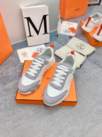 HM Bouncing Sneaker In Grey Mesh Fabric 106455
