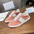 CD Star Sneaker Pink Orange Suede And Calfskin