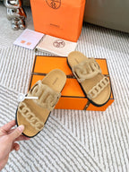 HM Extra sandal Beige Suede  963523
