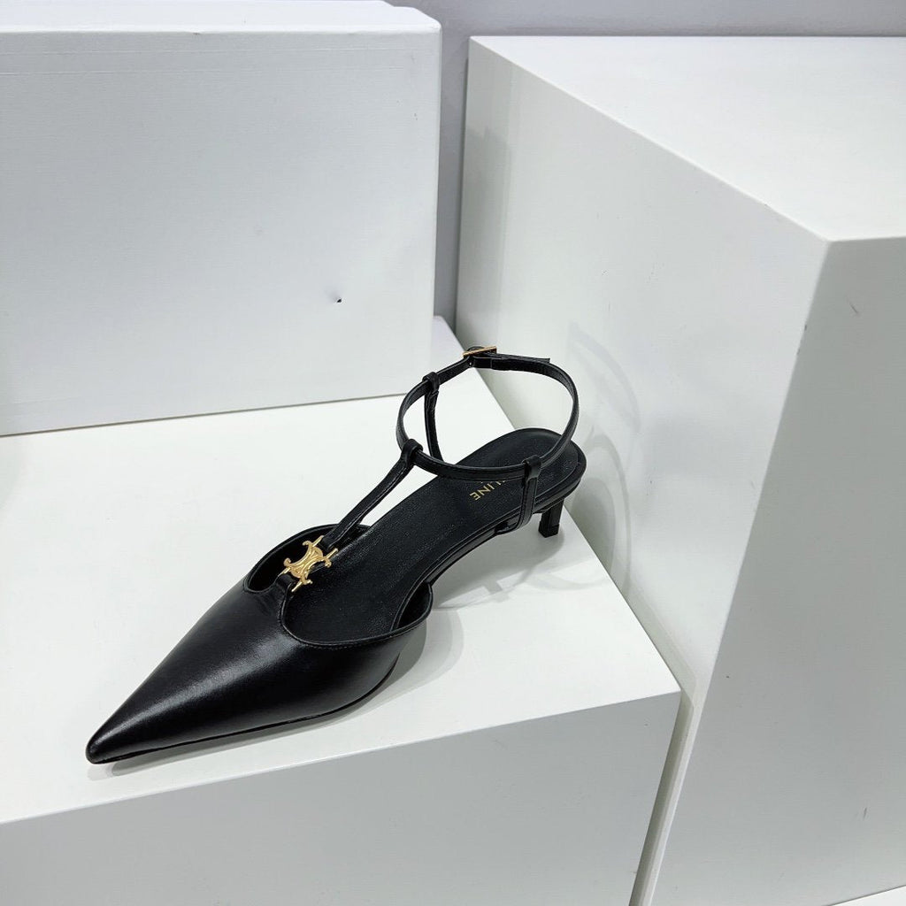 cl kitten t-bar 75 black calfskin
