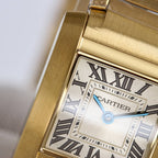 TANK FRANCAISE GOLD GREY DIAL