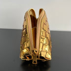 INTRECCIATO 16 BAG IN GOLDEN LAMBSKIN