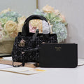 CD Small Toujours 23 Black Tweed 245636