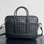 LARGE GETAWAY 39 WEEKENDER IN BLACK CALFSKIN