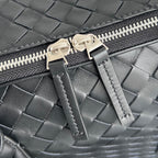 LARGE GETAWAY 39 WEEKENDER IN BLACK CALFSKIN
