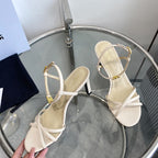 HIGH HEEL 65MM IN BEIGE CREAM CALFSKIN