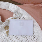 miu hobo bag 31cm white woven fabric