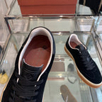 LP TENNIS WALK SNEAKERS BLACK SUEDE