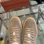 LP TENNIS WALK SNEAKERS LIGHT BROWN SUEDE
