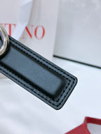 The Bold Edition Belt 30mm Black Brown Calfskin Gold Buckle
