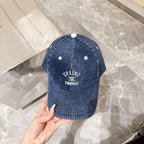 Celin Cap Blue Cotton Fabric 210414
