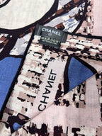 CC Scarf 110 CM In Colorful Cashmere Silk  413604