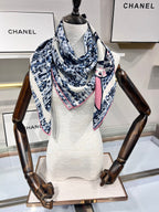 CC Scarf 110 CM In Colorful Cashmere Silk  413605