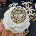 CC Brooch Gold 163243