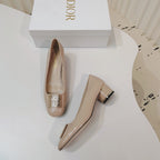 Miss Dior Pump 40mm In Beige Cowhide 111364