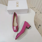 Miss Dior Pump 40mm In Deep Pink Cowhide 111366