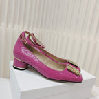 CD Miss Dior Pump 40mm In Deep Pink Cowhide 111330