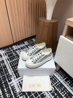 CD Walk'n'Dior Platform Sneaker Black Miss Canvas