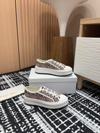 CD Walk'n'Dior Platform Sneaker Pale Pink Miss Canvas