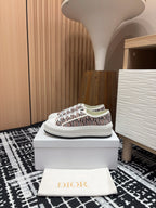 CD Walk'n'Dior Platform Sneaker Pale Pink Miss Canvas
