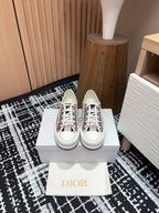 CD Walk'n'Dior Platform Sneaker Pale Pink Miss Canvas