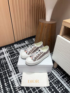 CD Walk'n'Dior Platform Sneaker Pale Pink Miss Canvas
