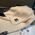 CC Scarf 200 CM In White Cashmere 405174