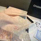 CC Scarf 180 CM In Light Pink Mix Light Grey Cashmere 408593
