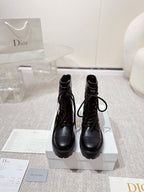 D-Unit Ankle Boot 40mm In Black Plain Calfskin  988755