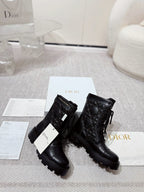 D-Unit Ankle Boot 40mm In Black Plain Calfskin  988755