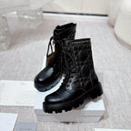 D-Unit Ankle Boot 40mm In Black Plain Calfskin  988755
