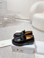 CD Boy Platform Loafer In Black Cowhide 988788