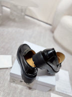 CD Boy Platform Loafer In Black Cowhide 988788
