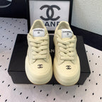 CC Sneaker 50mm In Ivory White Cowhide 147066