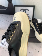 CC Mule Sneaker 50mm In Black Cowhide 147070