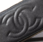 CC 25C Vanity 17cm Black Grained Calfskin
