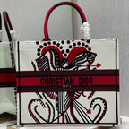 CD Heart-shaped Portrait Book Tote 42cm Bag Canvas 336573