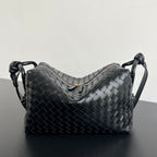 BV Loop Weekender 38cm Black Calfskin