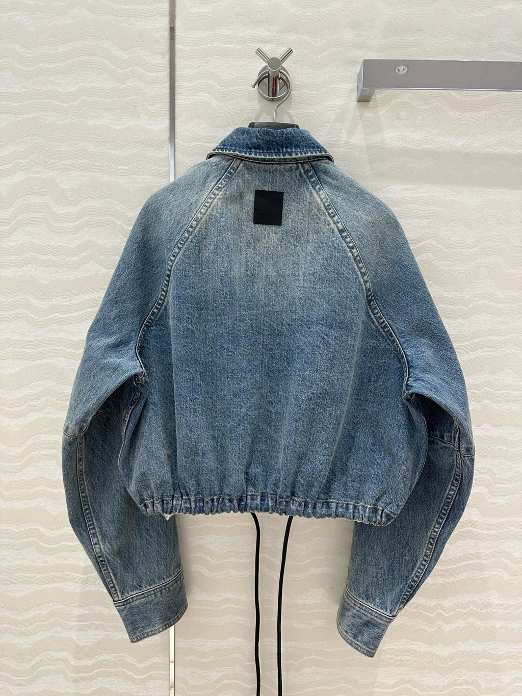 Loewe Jacket Blue Denim Fabric