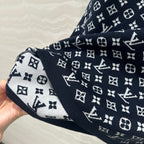 LV 25 T Shirt Black Cotton Cashmere