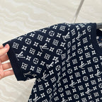 LV 25 T Shirt Black Cotton Cashmere
