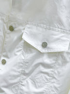LV LAPEL JACKET WHITE EMBOSSED MONOGRAM 238807