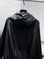 LV WINDBREAKER BLACK MONOGRAM 238808