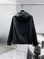 LV WINDBREAKER BLACK MONOGRAM 238808