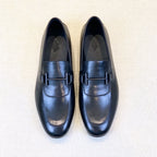 HM Men's Loafer Black Calfskin 539700