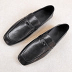 HM Men's Loafer Black Calfskin 539740