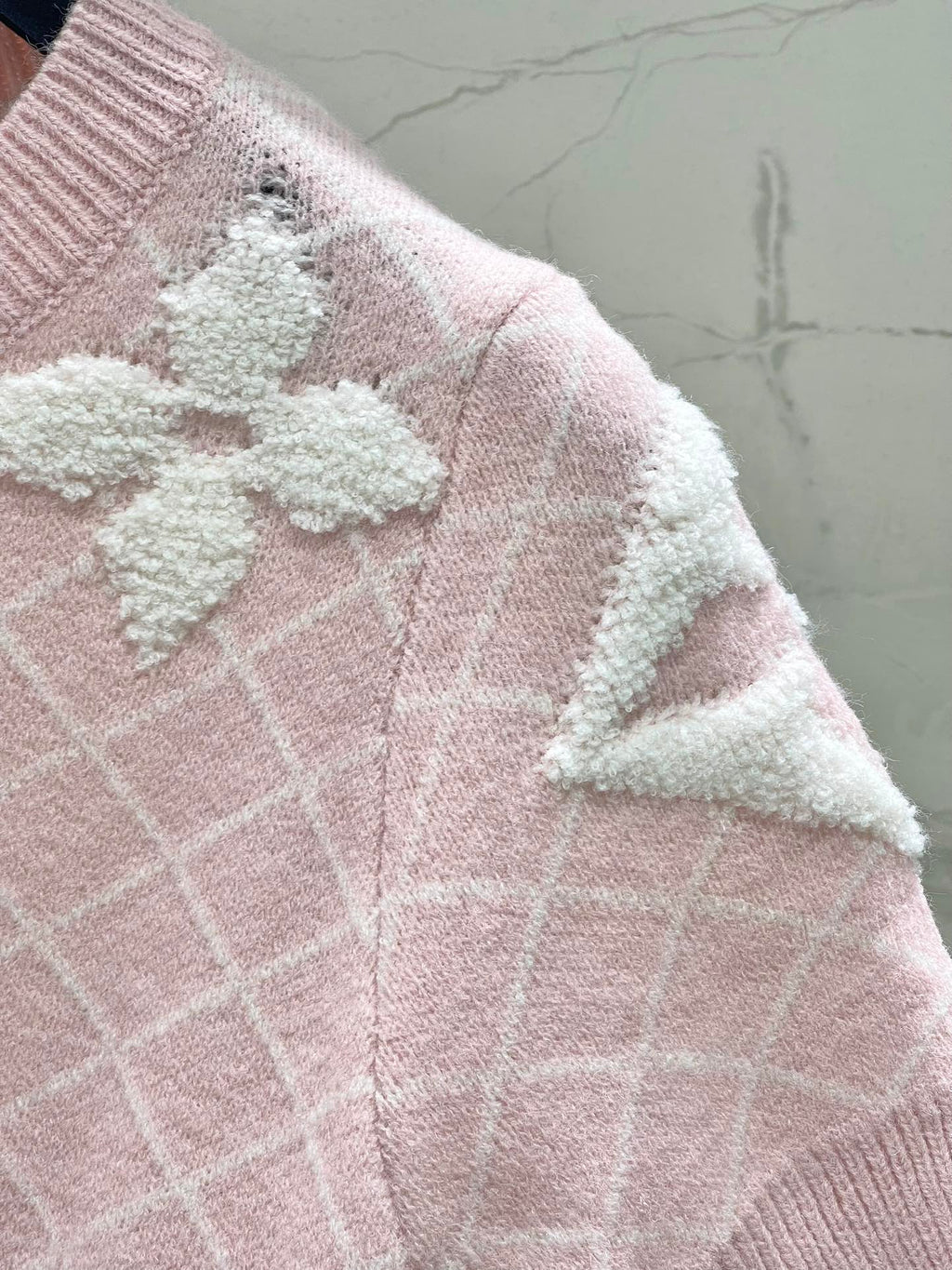 LV Flower T Shirt Pink  Polyamide Wool