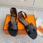 HM 25 Santorini Black Epsom Leather Etoupe Calfskin