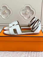 HM 25 Santorini White Etoupe Calfskin