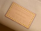 LV x TM Dauphine Soft GM 28cm White Multicolored Cowhide-leather trim
